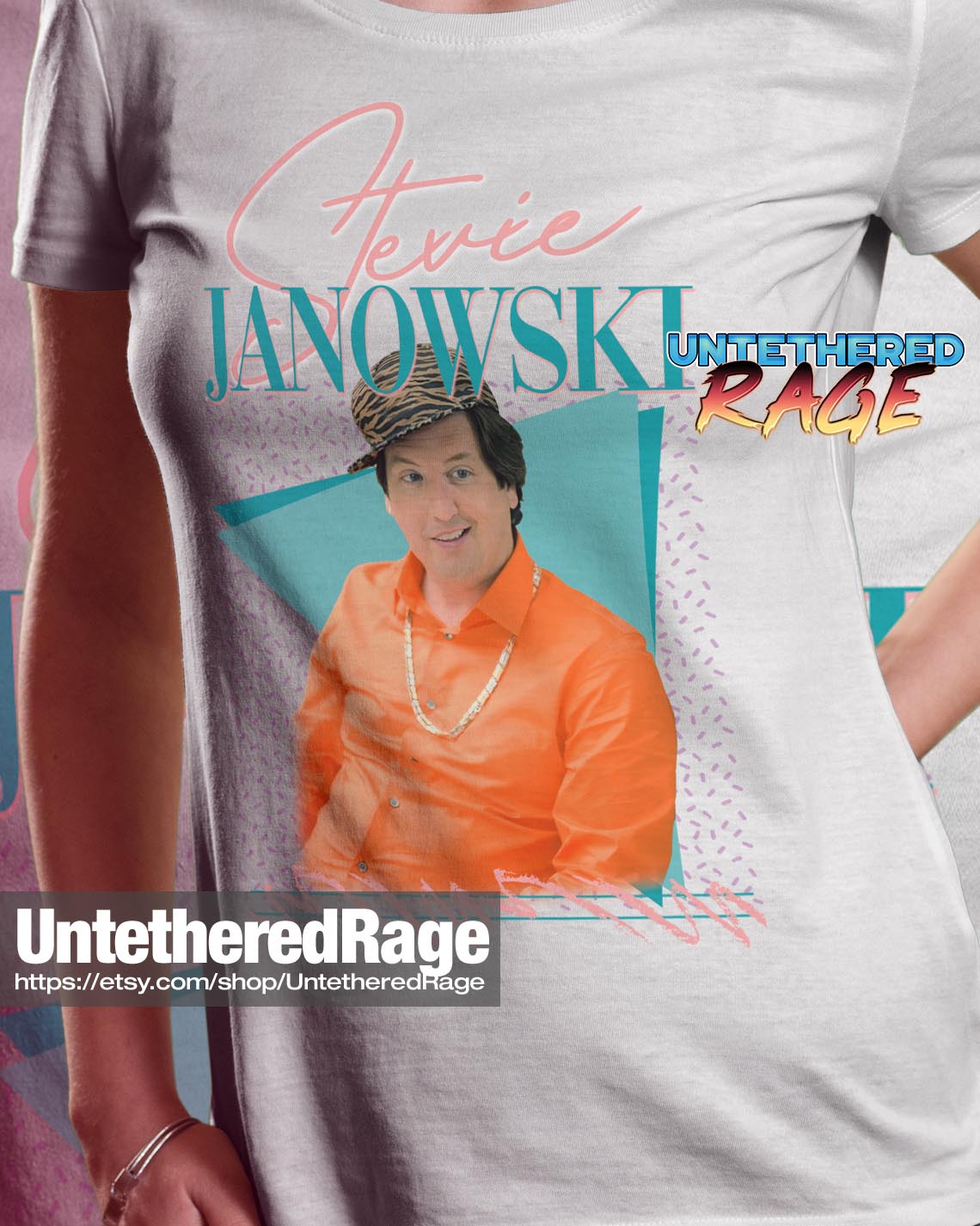 Retro 90s Stevie Janowski Graphic Tee